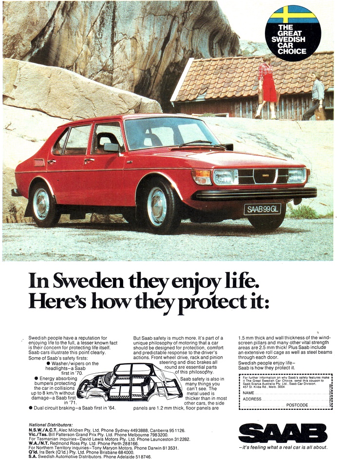1977 SAAB 99 GL Sedan
